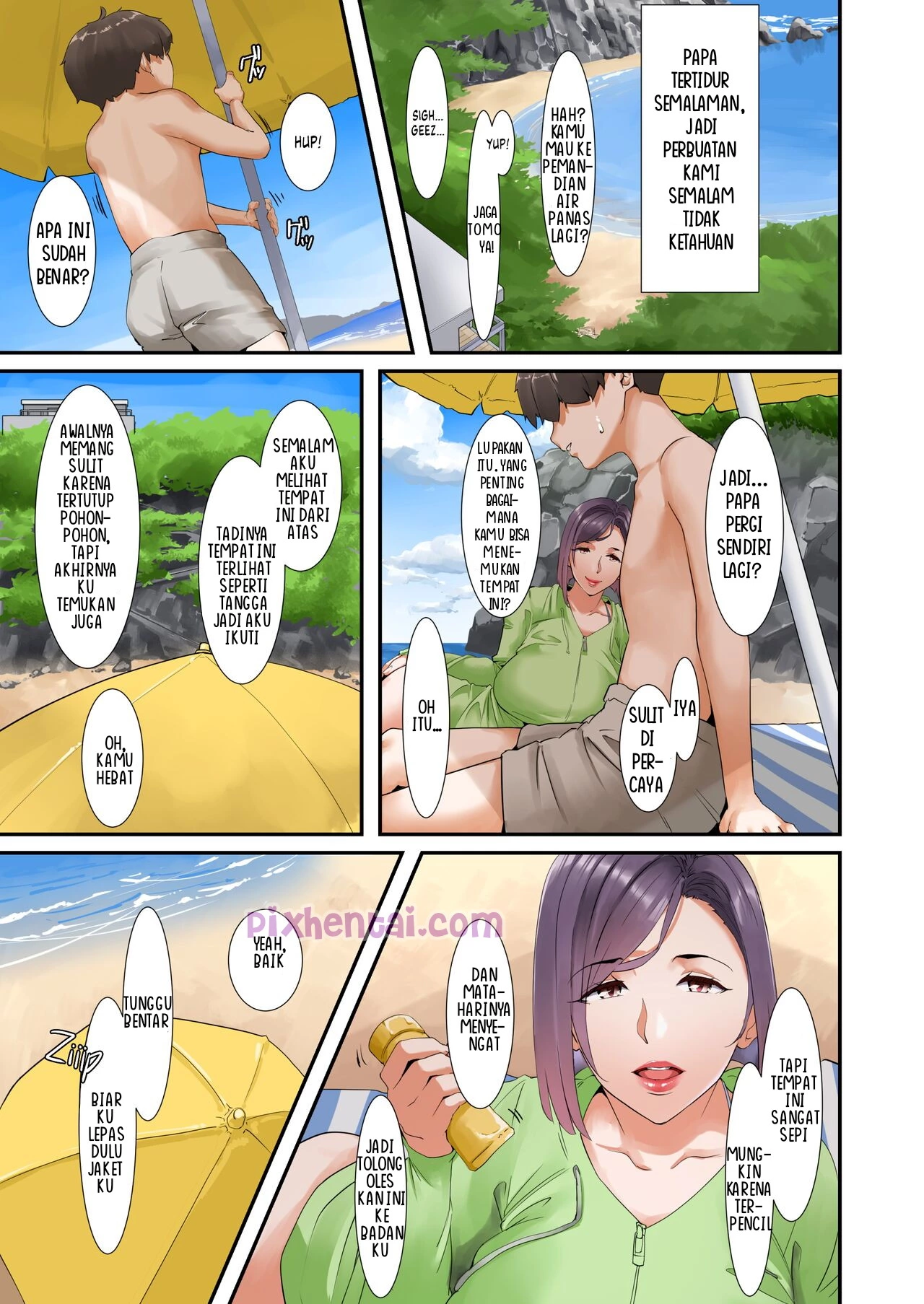 Komik hentai xxx manga sex bokep Taking a Break From Being a Mother to Have Sex With My Son 30